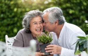 Biglietto D'Auguri A5 'Alla Mia Cara Moglie' Per 60° Anniversario Di Matrimonio (Nozze Di Diamante) Con Busta